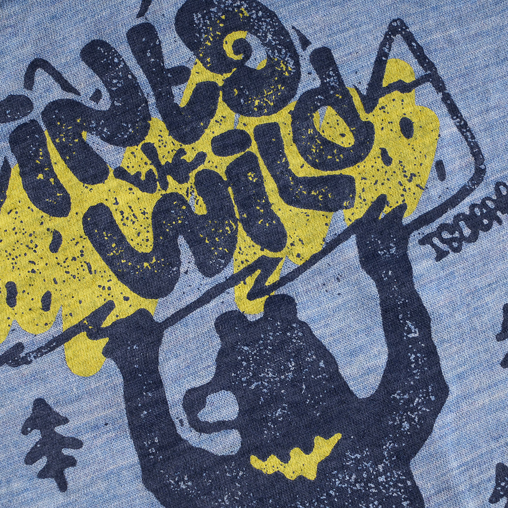 Junior Merino 150 Into The Wild SS Tee (Sky)