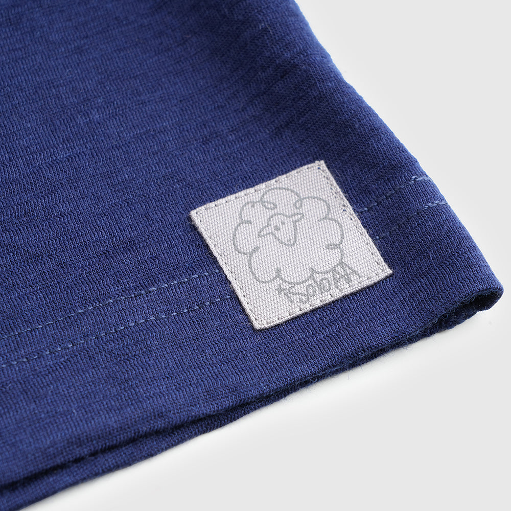 Junior Merino 150 Natures Time Out SS Tee (Navy)