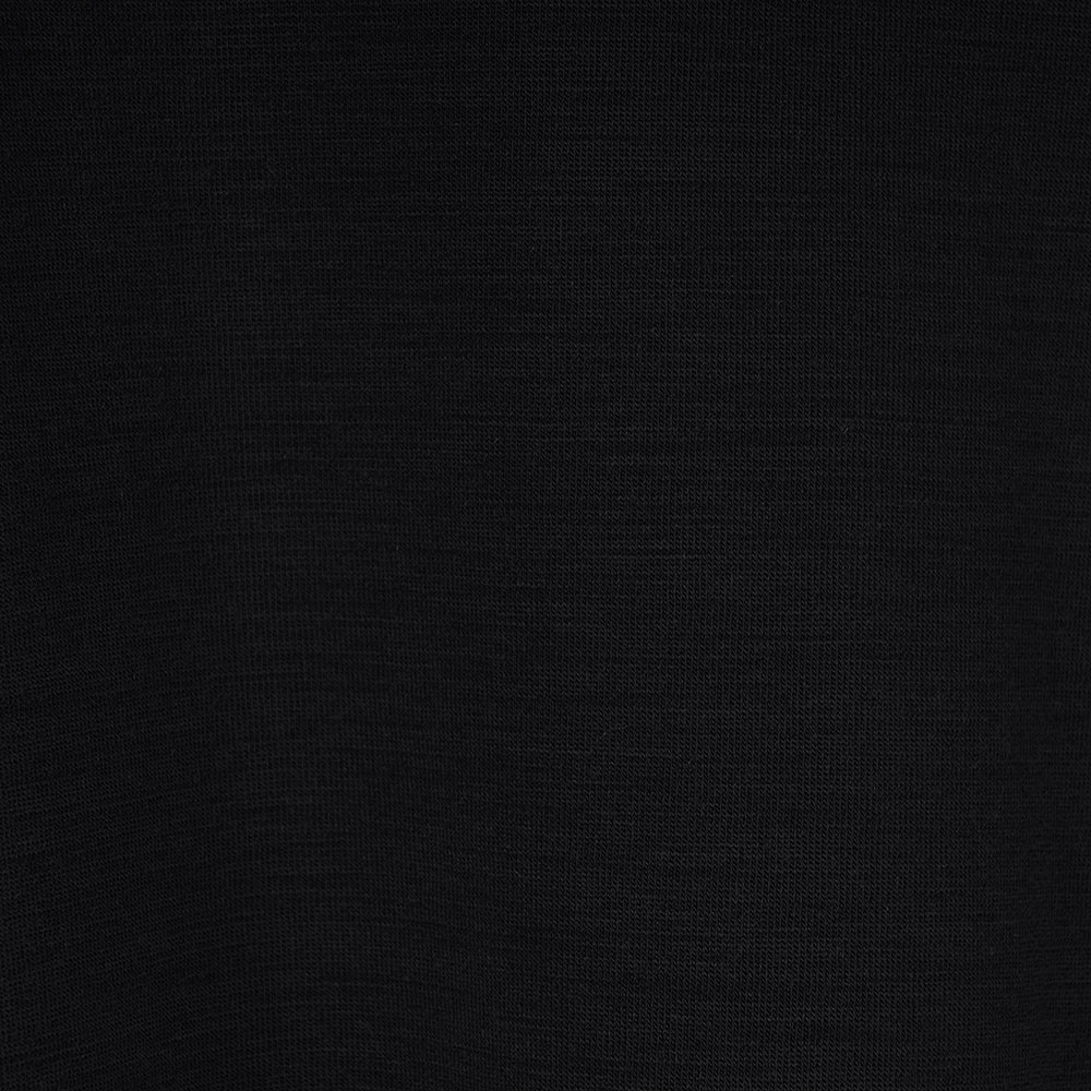 Mens Merino Blend 125 Ultrafine SS Crew (Black)