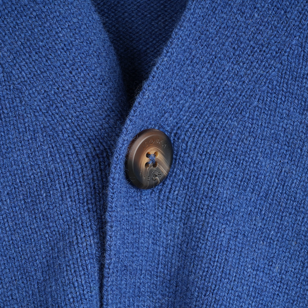 Cardigan en mérinos Mens Rove (Denim)