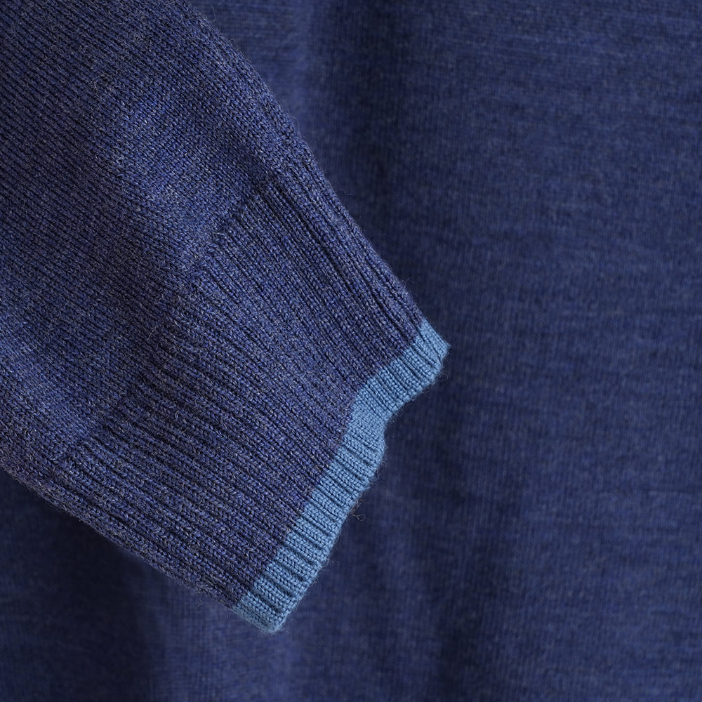 Herren Woolsey Merino Crew Sweater (Dark Denim/Denim)