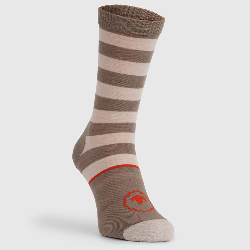 Merino Blend Everyday Socks (3 Pack - Truffle/Jute)