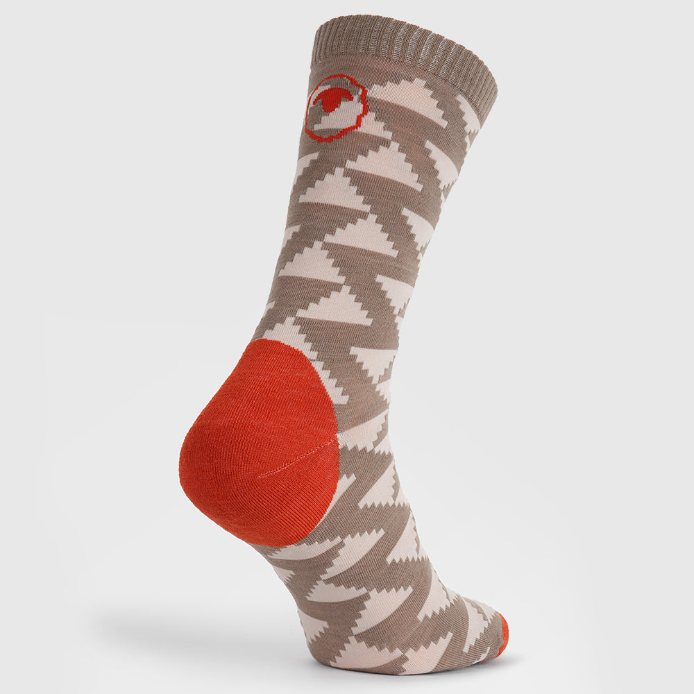 Merino Blend Everyday Socks (3 Pack - Truffle/Jute)