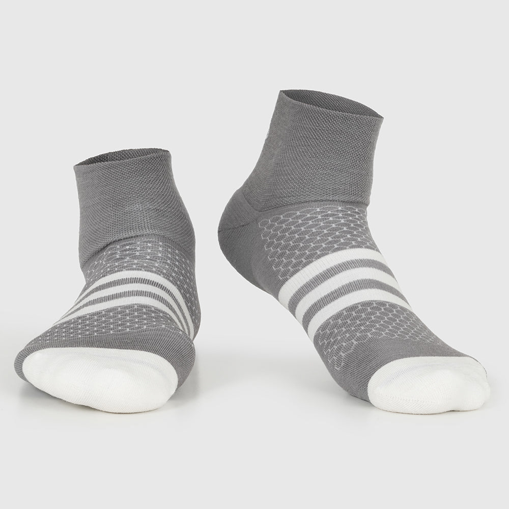 Merino Blend Sports Socks (3 Pack - Charcoal)