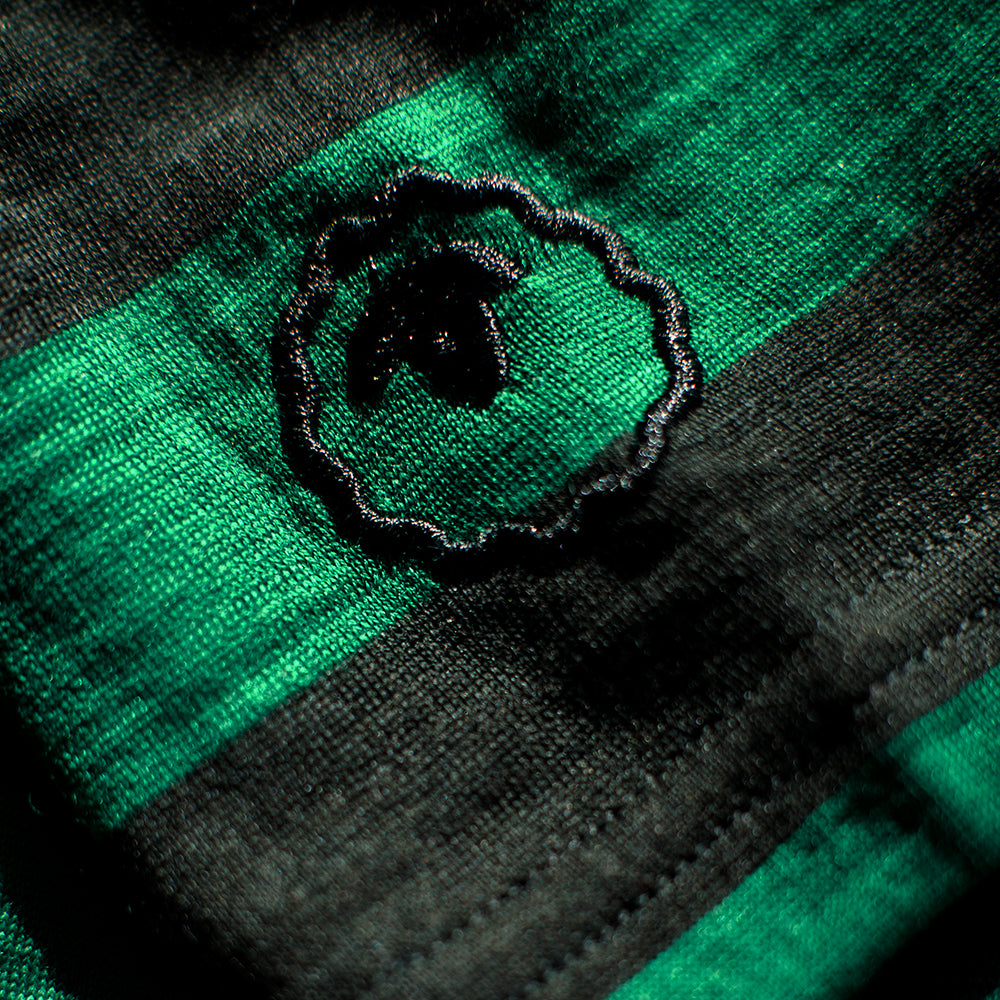 Isobaa | Mens Merino 180 Long Sleeve Crew (Forest/Green) | Get outdoors with the ultimate Merino wool long-sleeve top.