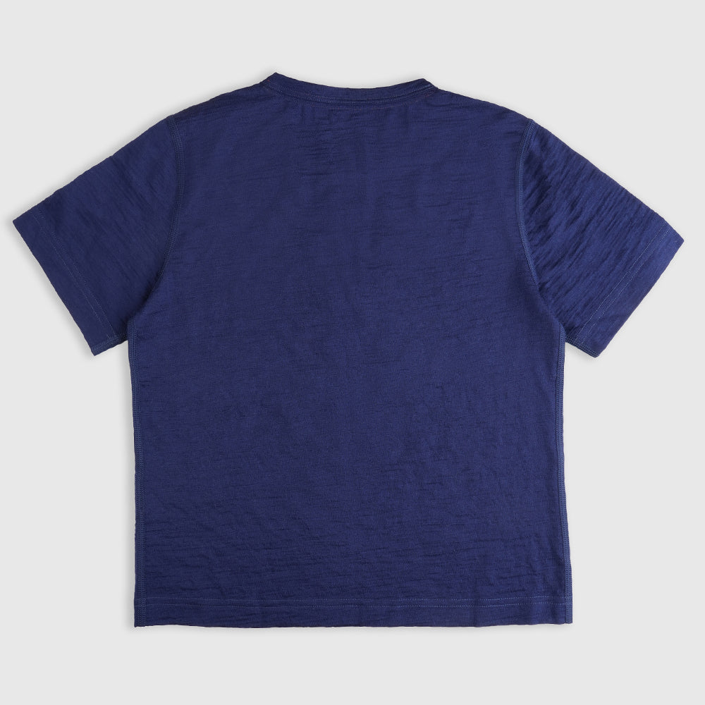 Junior Merino 150 Natures Time Out SS Tee (Navy)
