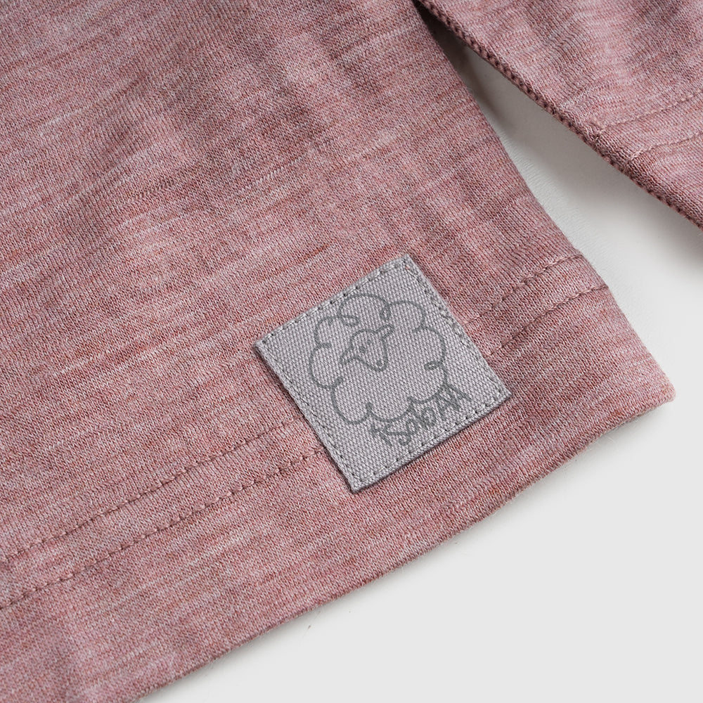 Kids Merino 150 Natures Time Out LS Tee (Burlwood)