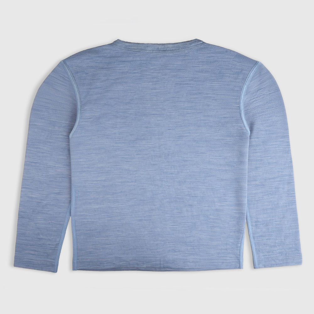 Kids Merino 150 Wool Explorer LS Tee (Sky)