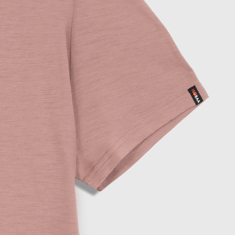 Mens Merino 150 Camping Relaxed Tee (Burlwood)