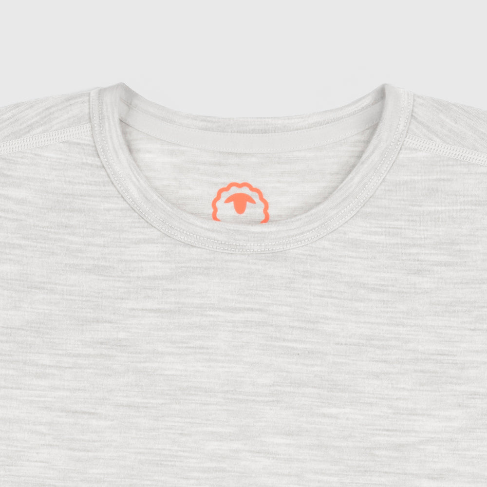 Mens Merino 180 Long Sleeve Crew (Jute)