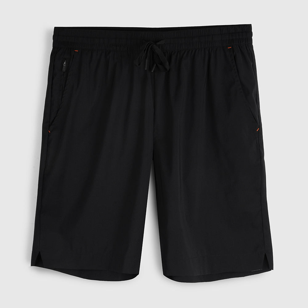 Mens Merino Active Blend Travel Shorts (Black)