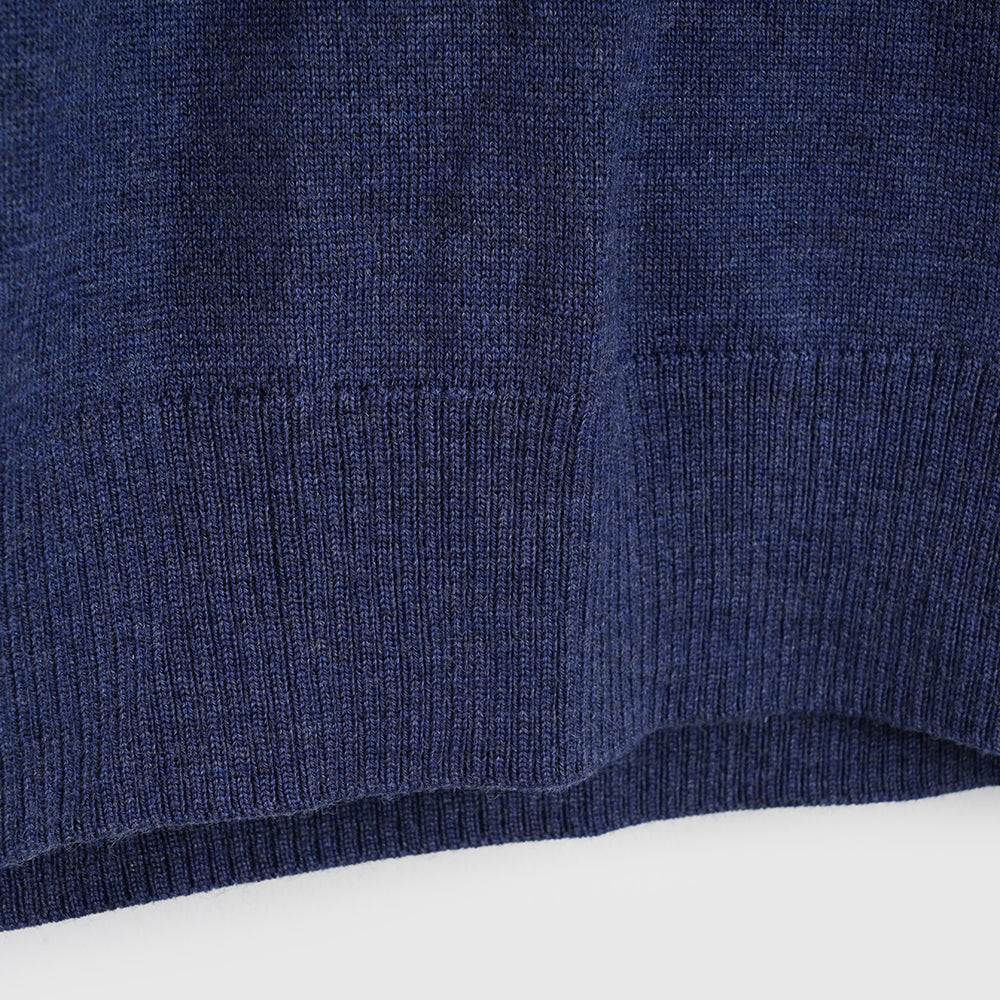 Herren Woolsey Merino Crew Sweater (Dark Denim/Denim)