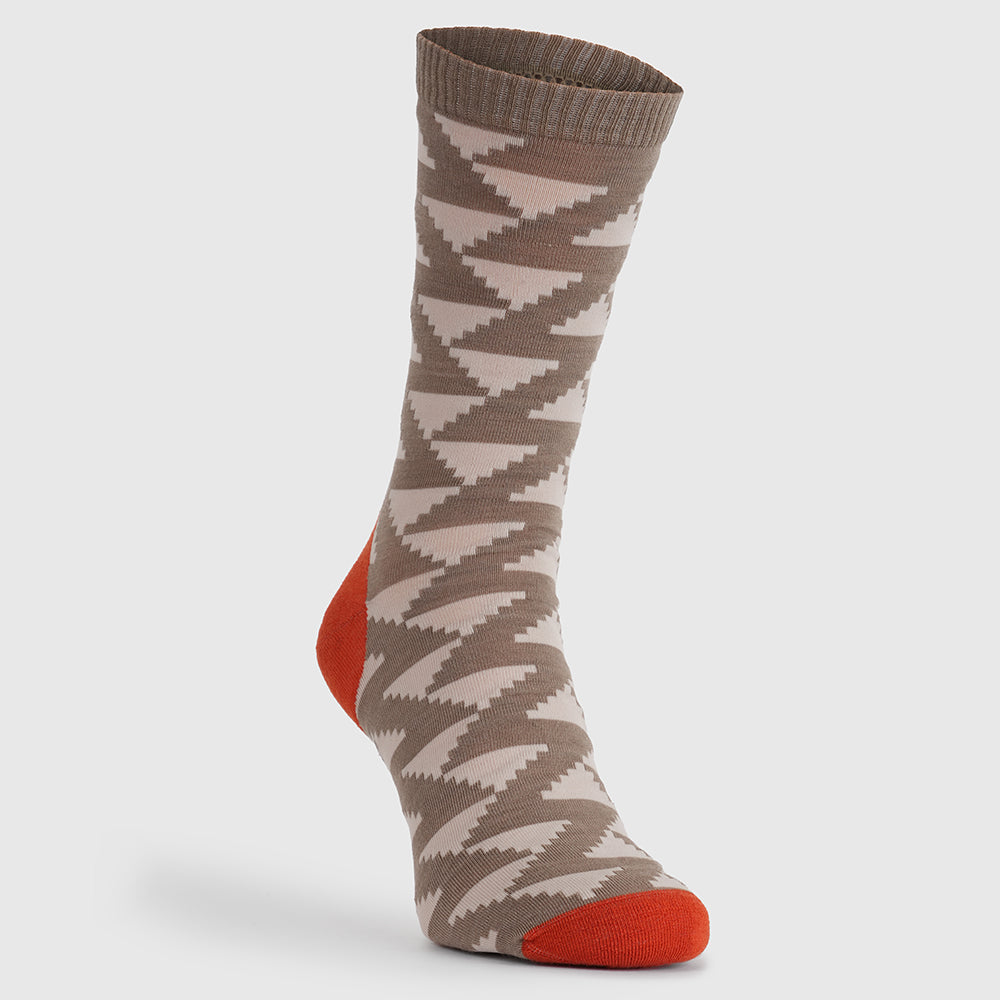 Merino Blend Everyday Socks (3 Pack - Truffle/Jute)