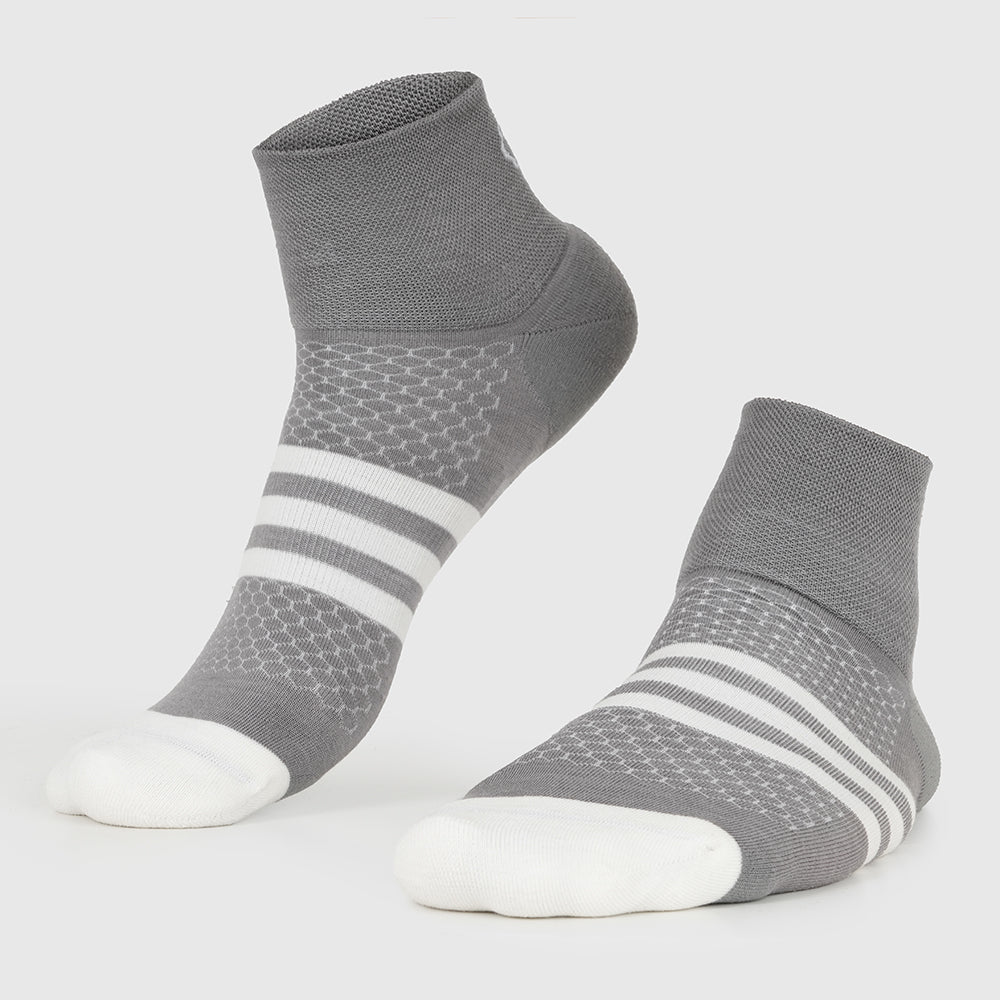 Merino Blend Sports Socks (3 Pack - Charcoal)