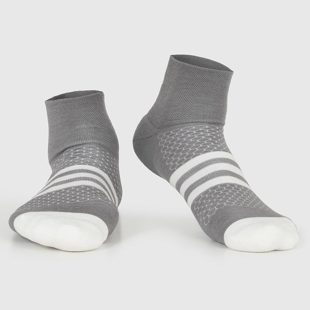 Merino Blend Sports Socks (3 Pack - Charcoal)