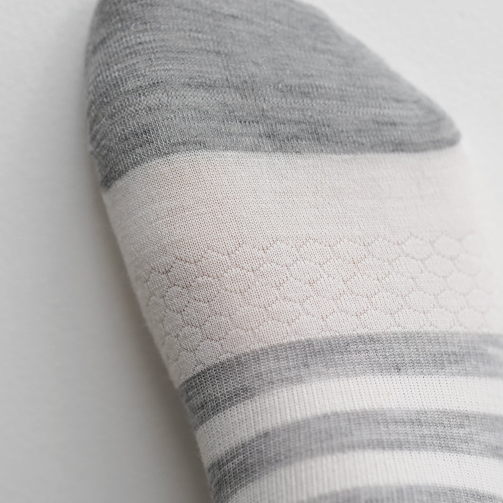 Mélange Mérinos Sports Socks (3 Pack - White)