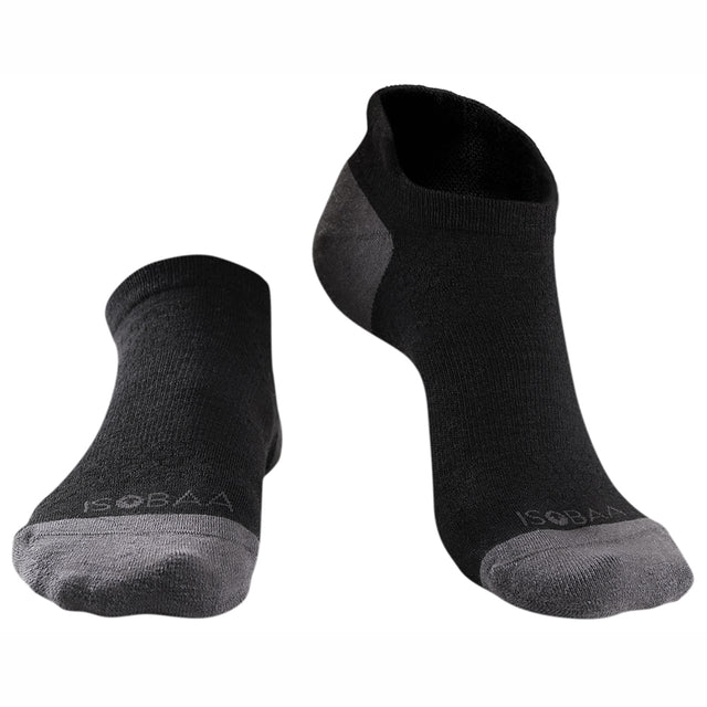 Merino Blend Trainer Socken (3 Pack - Black)