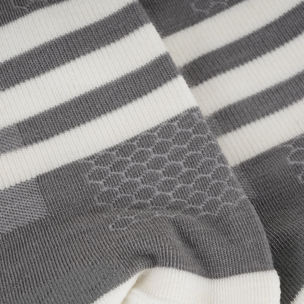 Merino Blend Trainer Socks (3 Pack - Charcoal)
