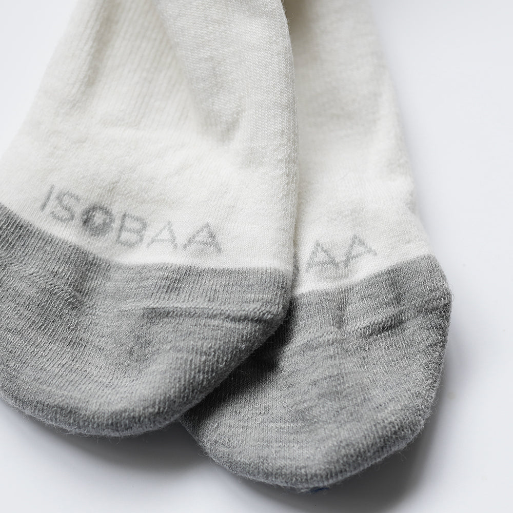 Merino Blend Trainer Socken (3 Pack - White)