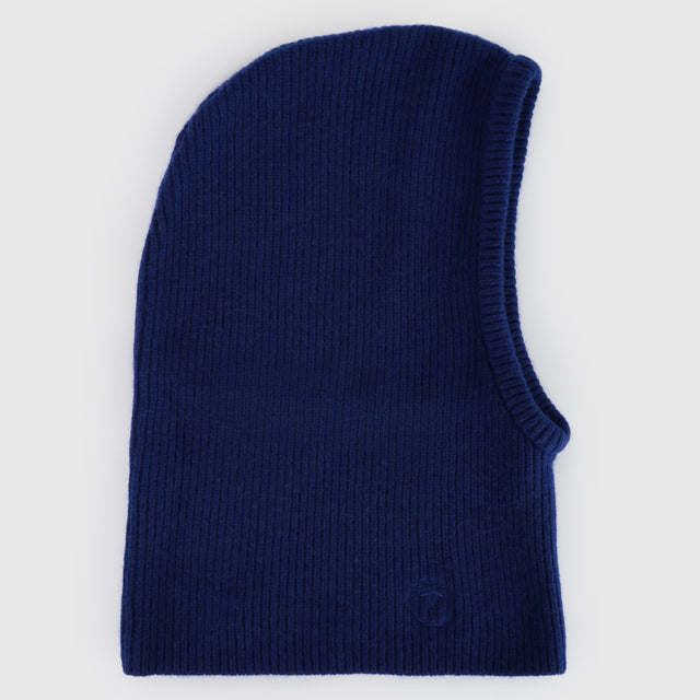 Merino Knitted Hood (Navy)