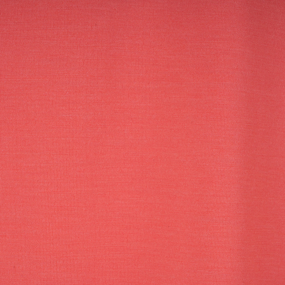 Womens Merino Blend 125 Ultrafine SS Scoop Top (Coral)
