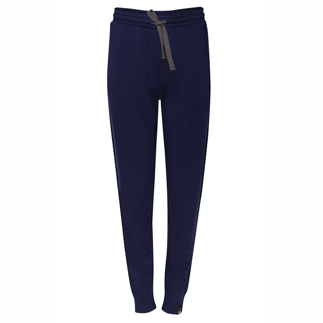 Isobaa Womens Merino 260 Lounge Cuffed Joggers (Navy/Smoke)