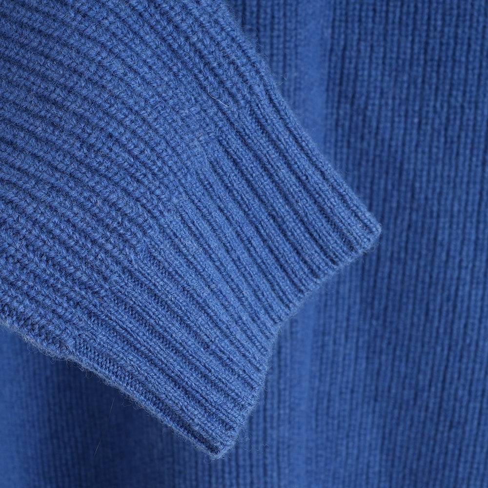Damen Herdwick Merino Crew Sweater (Denim)