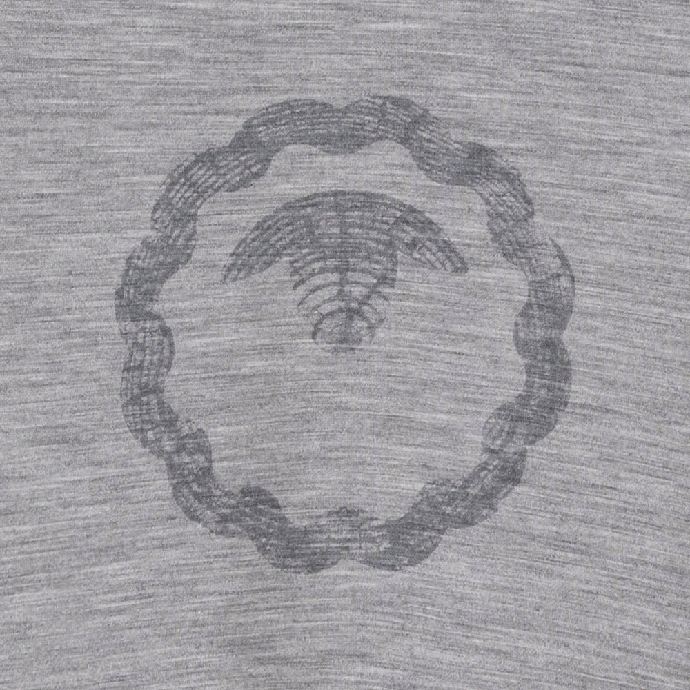 Womens Merino 150 Emblem Relaxed Tee (Charcoal/Smoke)