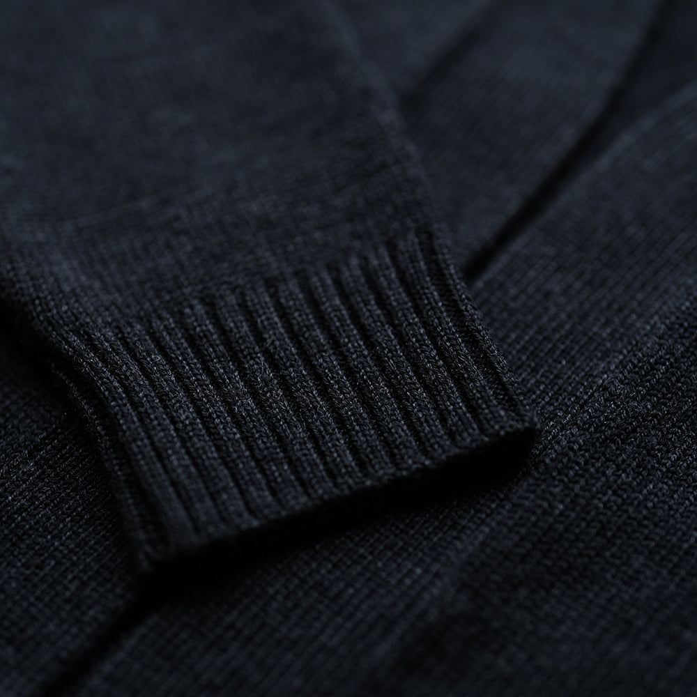 Isobaa | Womens Merino Open Cardigan (Black) | Wrap yourself in pure comfort with Isobaa's extra-fine Merino cardigan.
