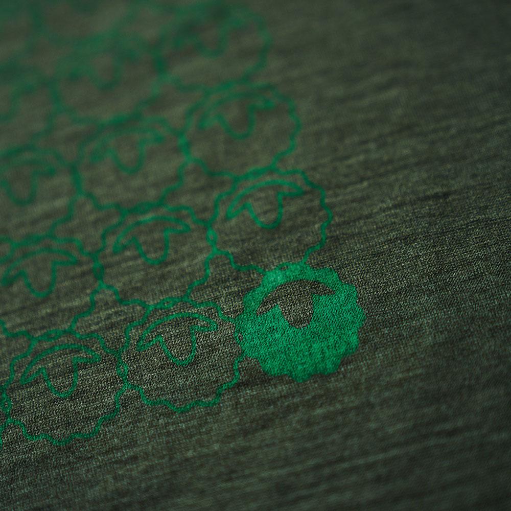 Isobaa | Mens Merino 150 Odd One Out Tee (Forest) | Gear up for everyday adventures, big and small, with Isobaa's superfine Merino Tee.