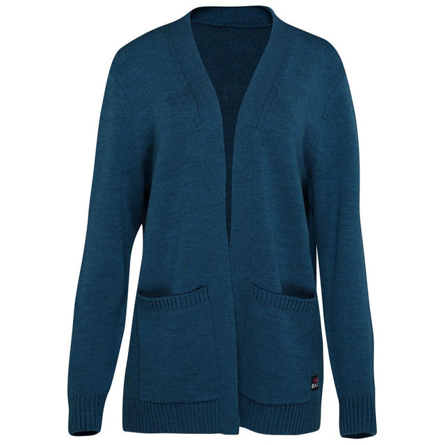 Isobaa | Womens Merino Open Cardigan (Petrol) | Wrap yourself in pure comfort with Isobaa's extra-fine Merino cardigan.