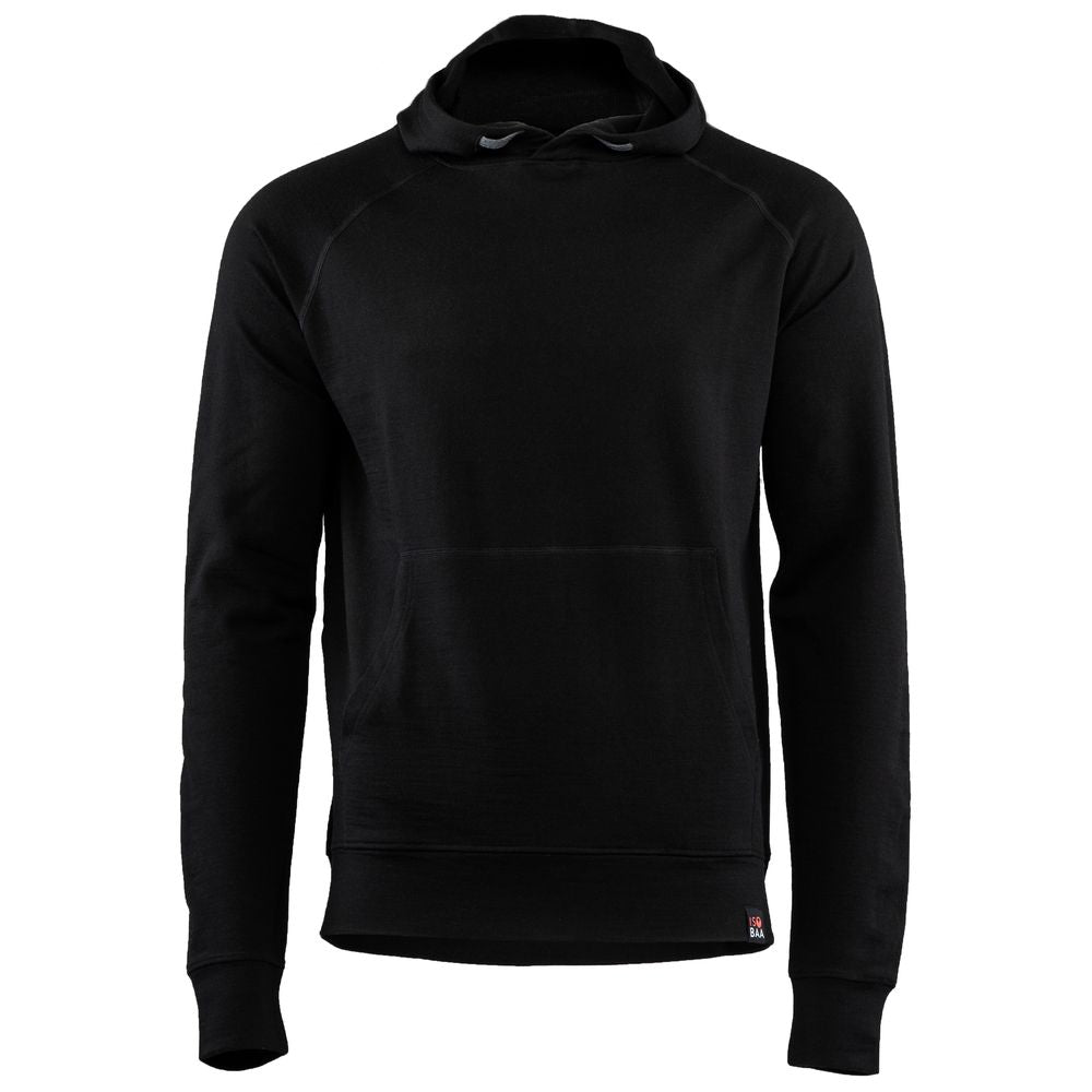 Merino 260 Lounge Hoodie (Black/Smoke)